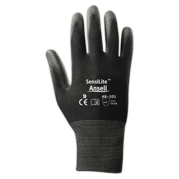 481017 Ansell® Sensilite Polyurethane Palm Coated Nylon Gloves  Size 7